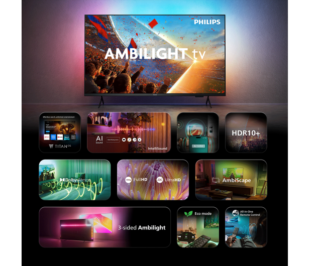 Philips 43PUS8001/12 43" LED 4K Smart TV Ambilight - 1529914 - zdjęcie 11